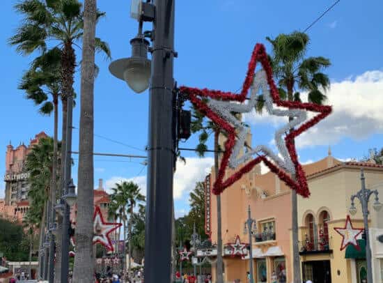 hollywood studios christmas decorations