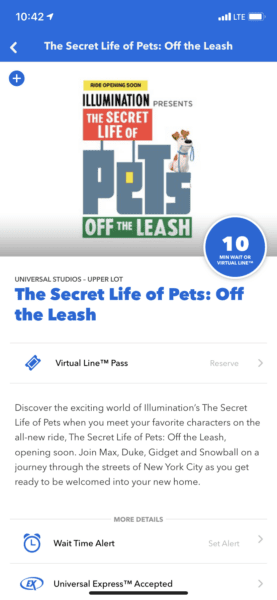 Secret Life of Pets Virtual Line