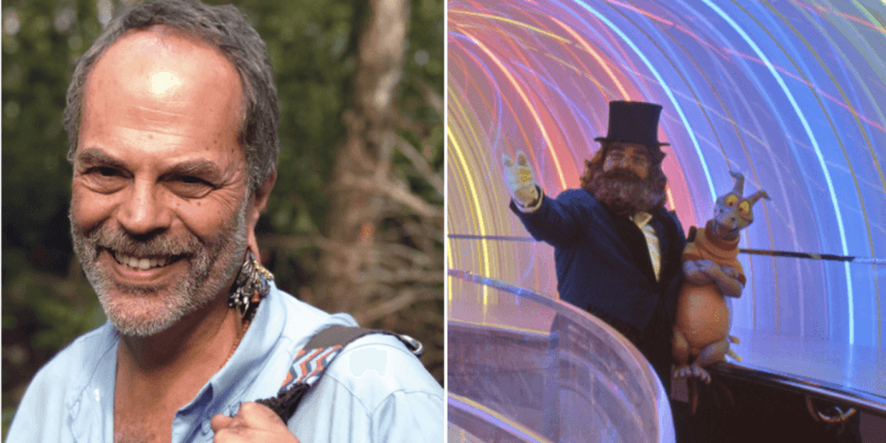 joe rohde (left) and journey into imagination (right)