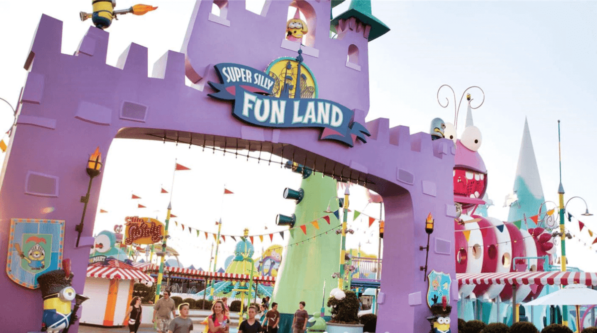 universal studios hollywood super silly fun land