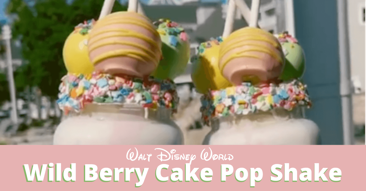 wildberry cake pop Freak Shake
