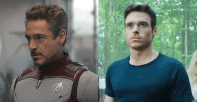 Richard Madden and Iron Man