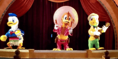 The Three Caballeros RETURN to Gran Fiesta Tour!