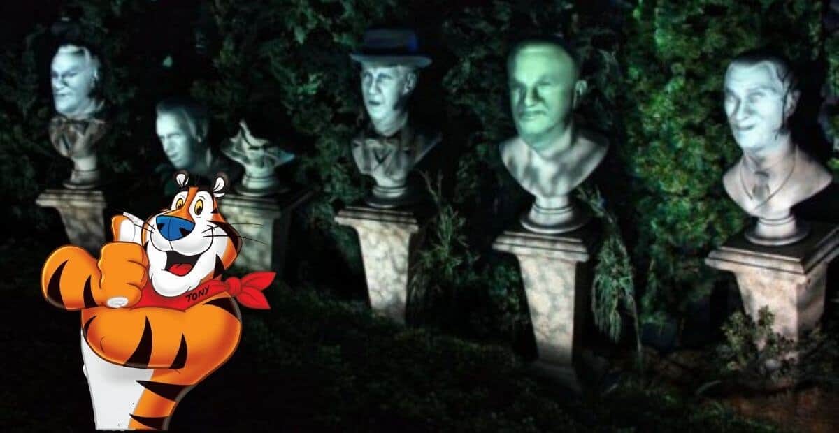 Tony the Tiger and Haunted Mansion Share an Odd Connection - Inside the ...