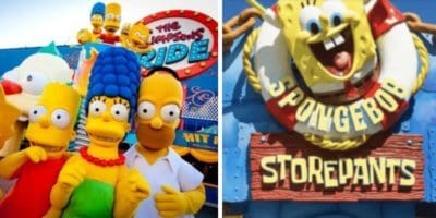 The Simpsons and SpongeBob
