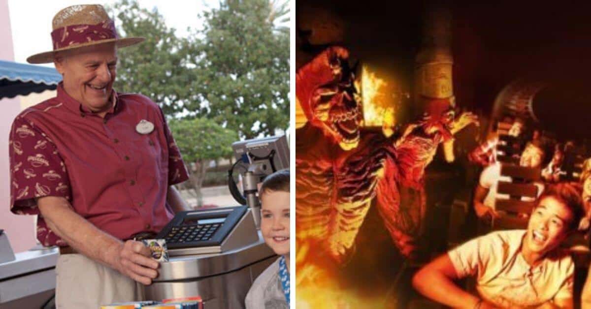 universal team member and the mummy attraction