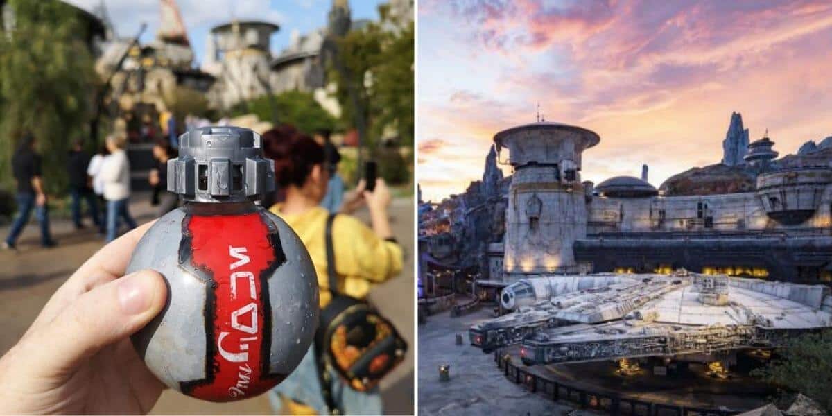 Galaxy's Edge Coke Bottles