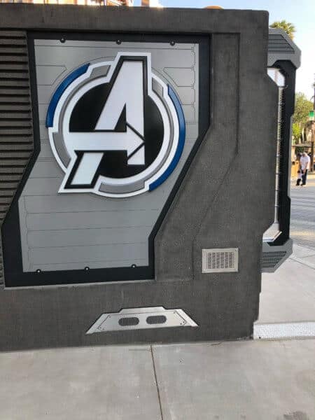Avengers Campus Entrance