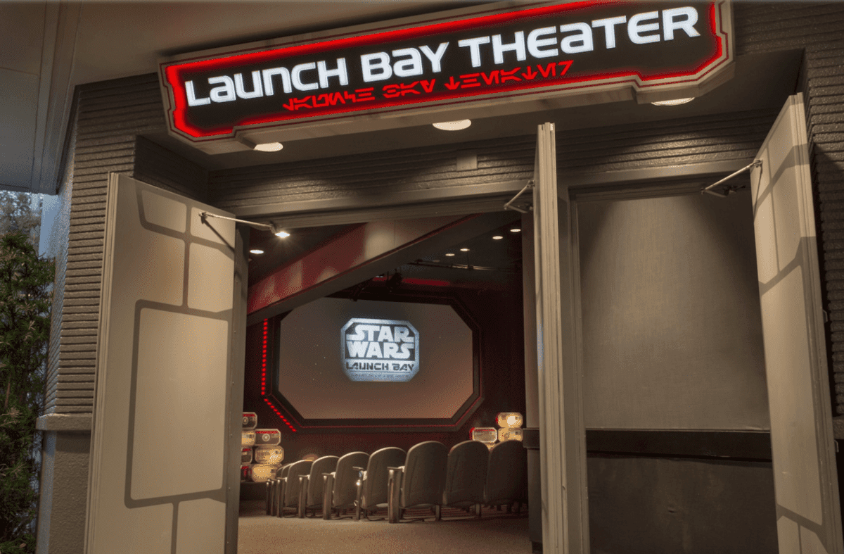 star wars launch bay theater