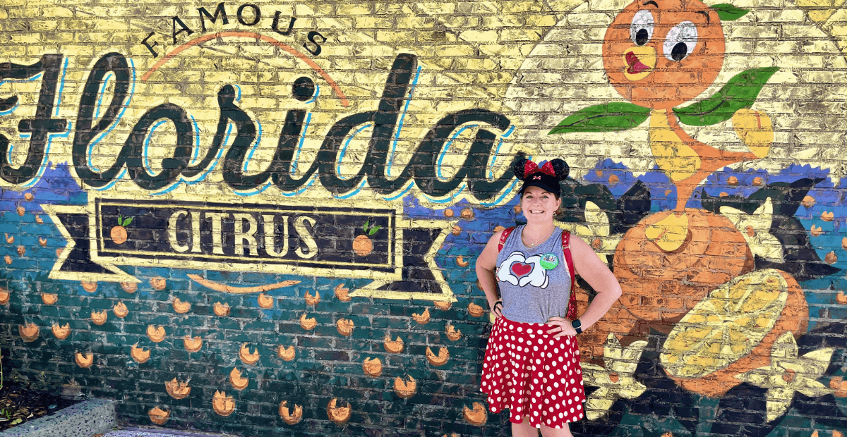 Orange Bird Wall, Disney Springs