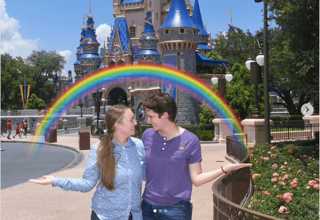 rainbow magicshot pride disney world