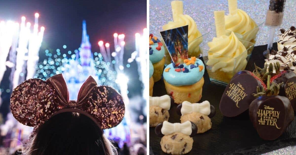 disney world fireworks dessert party