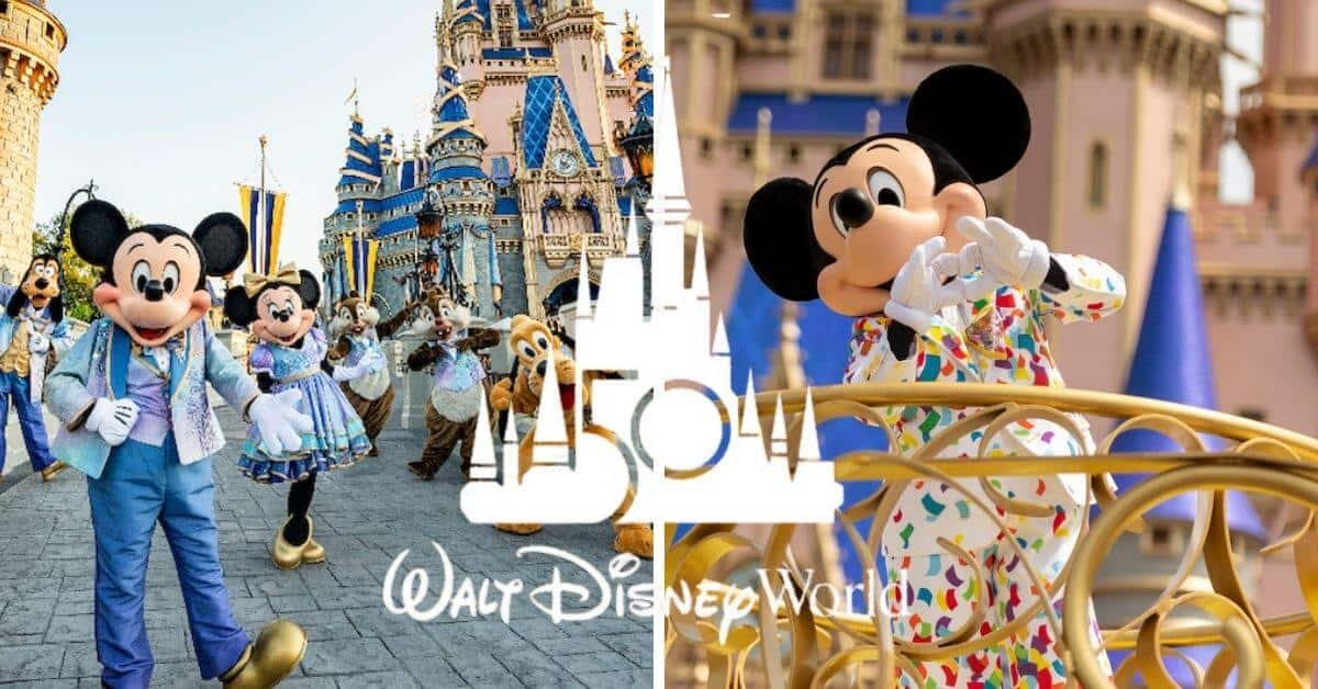 disney world 50th cavalcade