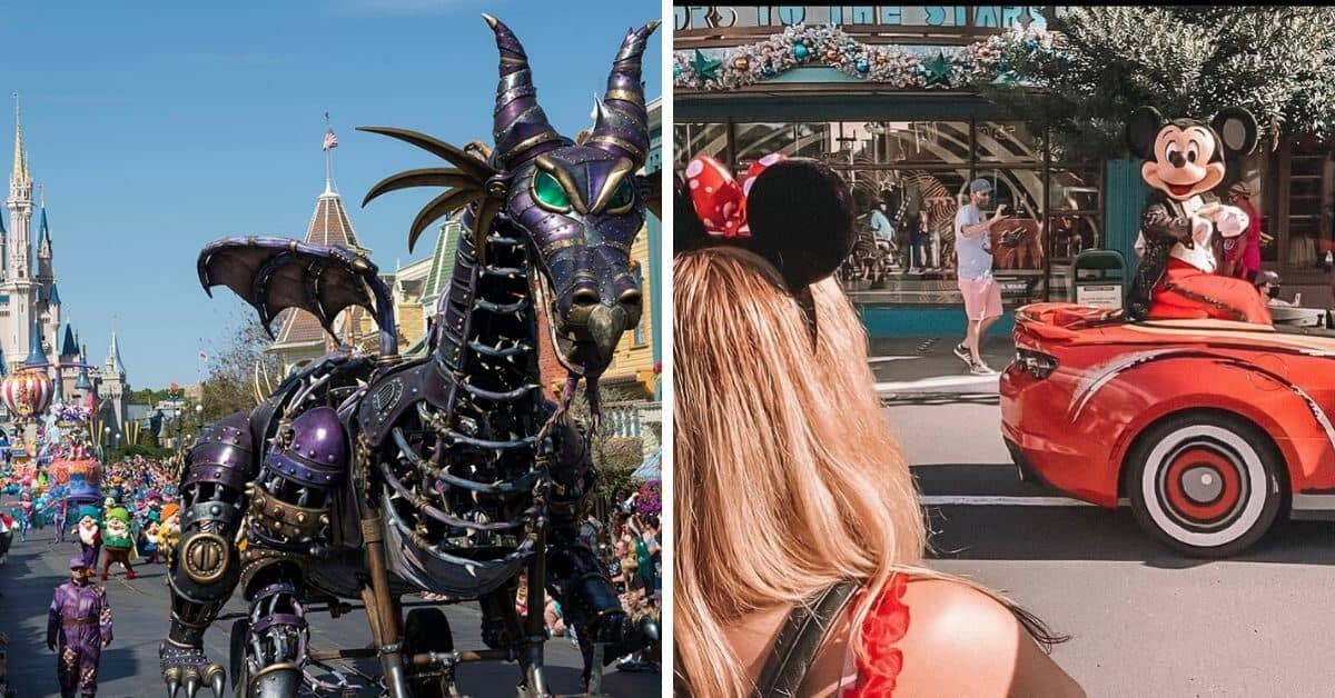 disney world parade and cavalcades