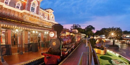 Disney World railroad