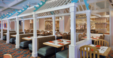 Cape May cafe booths