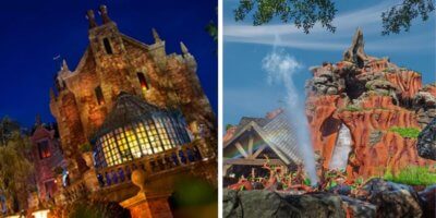 Haunted Mansion and Splash Mountain