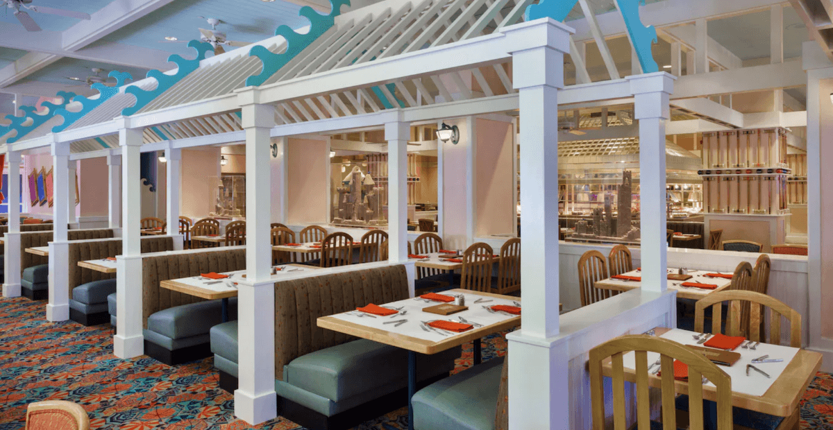 Cape May cafe booths