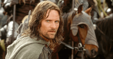 Aragorn (Viggo Mortensen) in "The Lord of the Rings: The Two Towers" (2002)