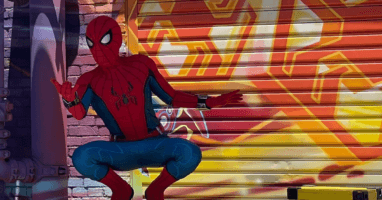 Spider-Man at Avengers Campus