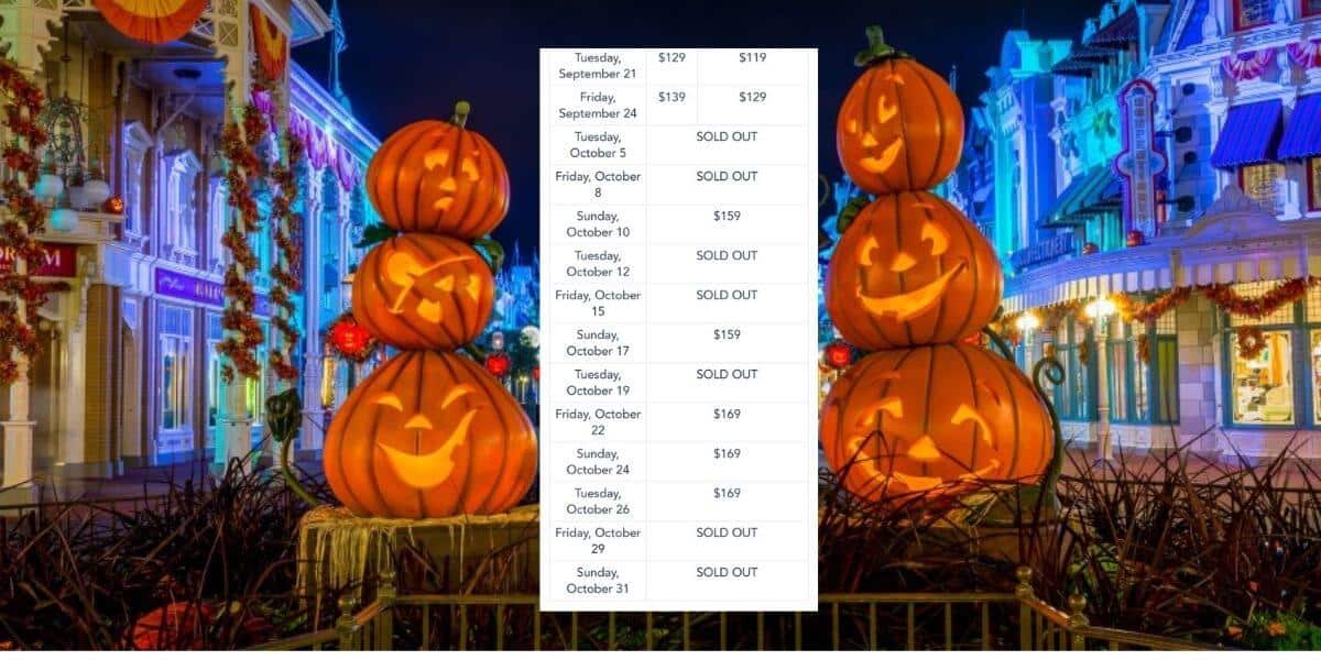 Disney After Hours Boo Bash