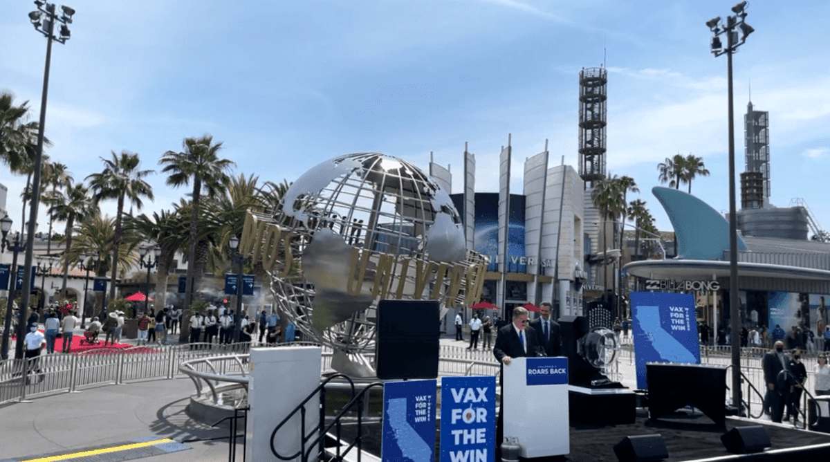 Bob M. Hertzberg at universal studios
