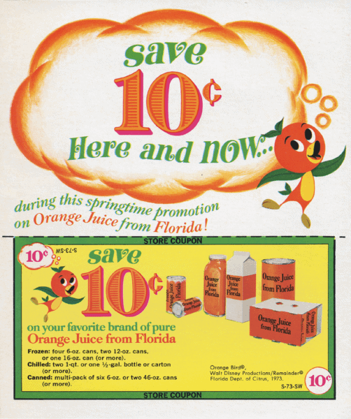 Orange Bird coupon