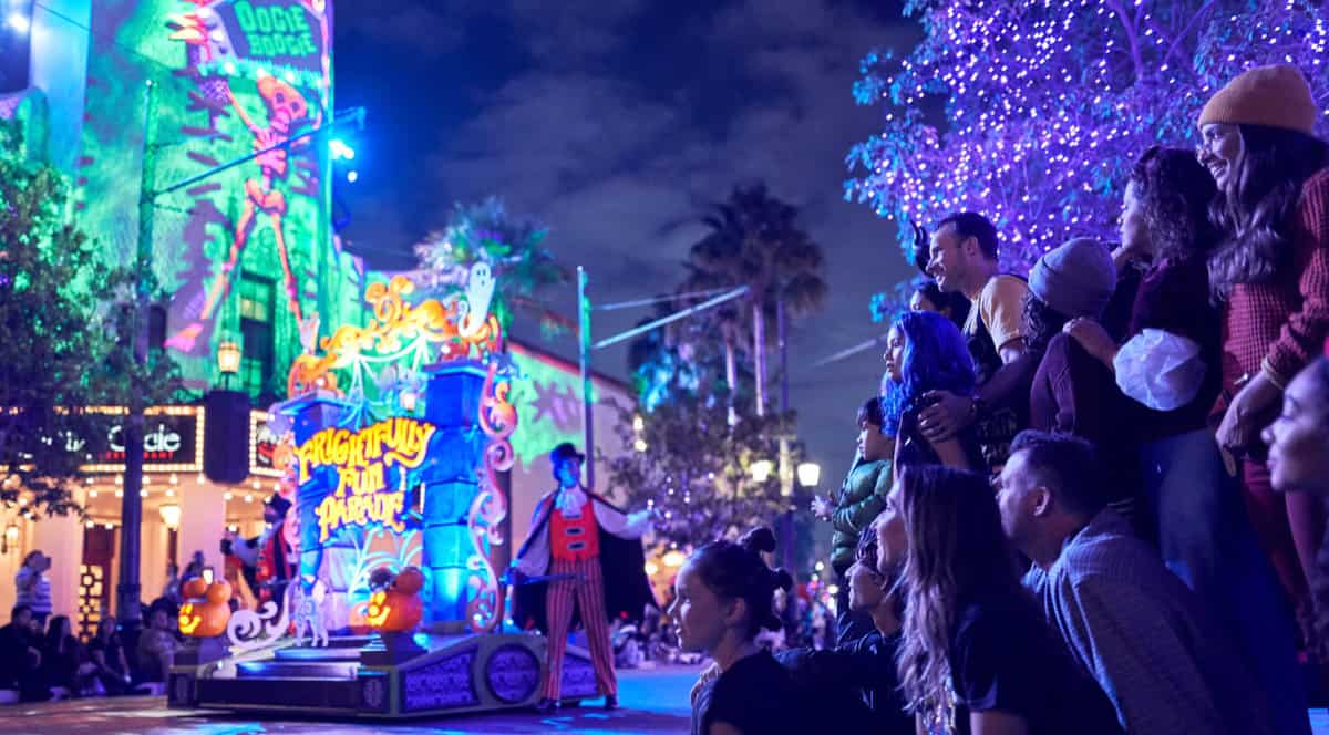 Frightfully Fun Parade at Oogie Boogie Bash