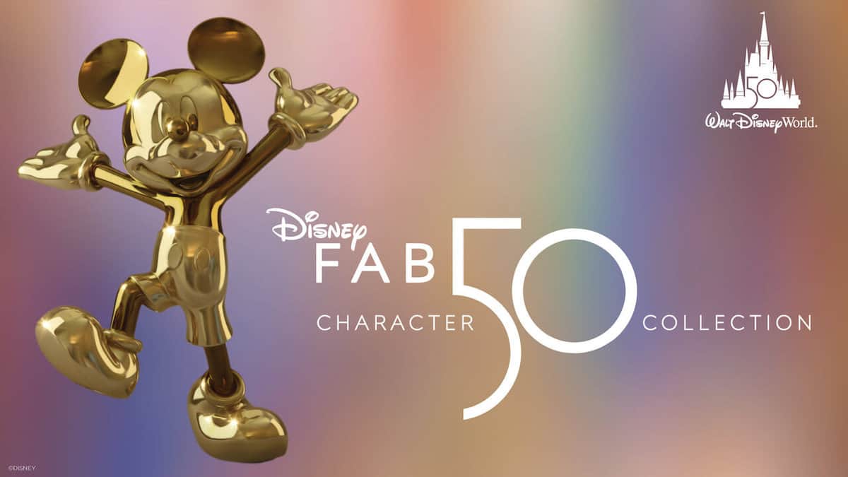 Mickey Mouse Fab 50 Sculpture