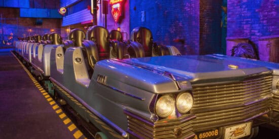 Rock 'n' Roller Coaster ride vehicle