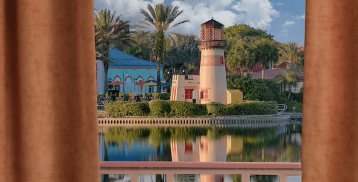 disneys caribbean beach water view rooms