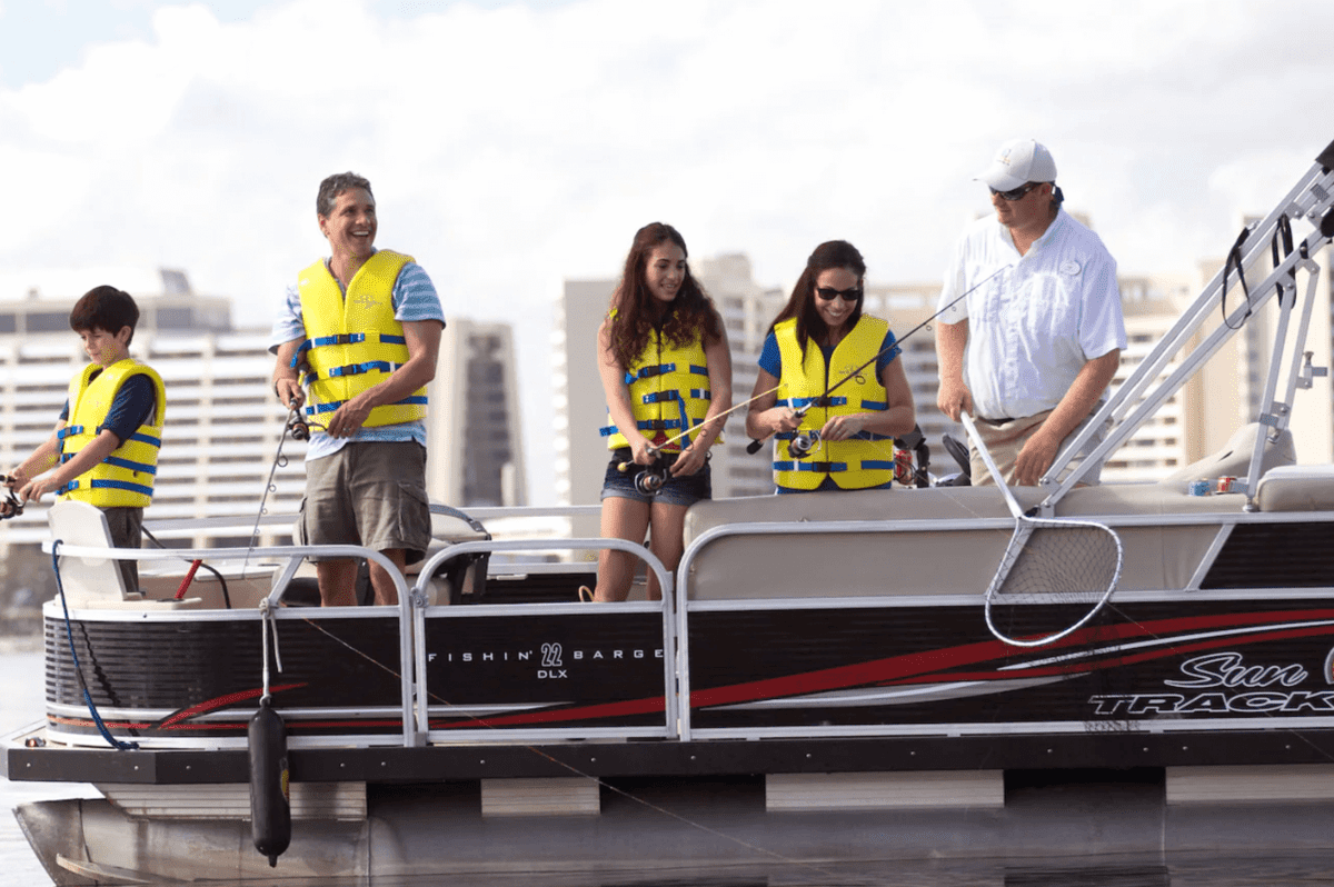 fishing caribbean beach