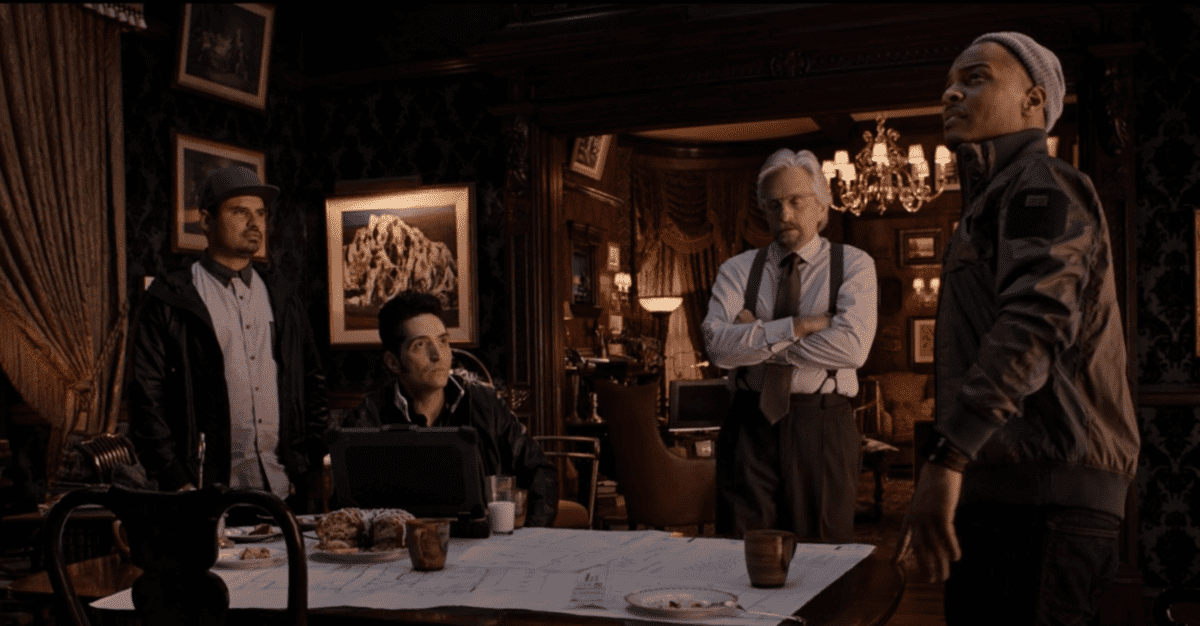 L-R: Luis, Kurt, Hank Pym, and Dave and