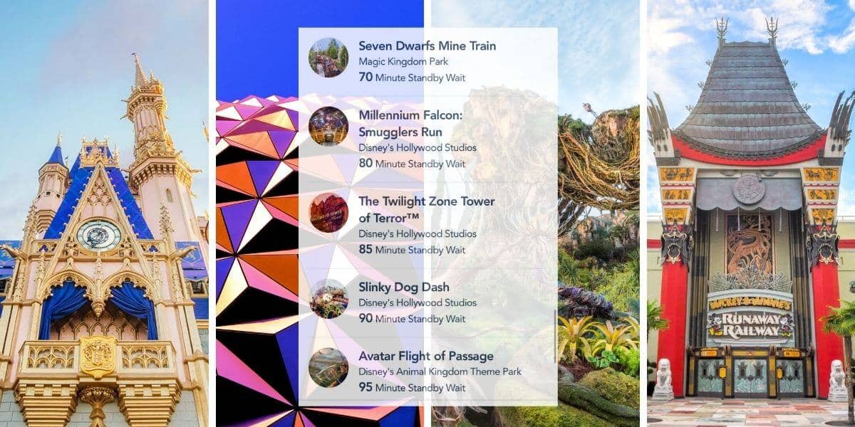 disney world wait times