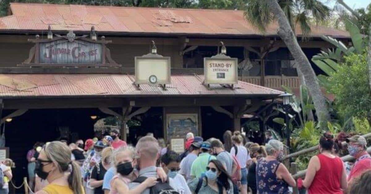 fastpass line at Disney