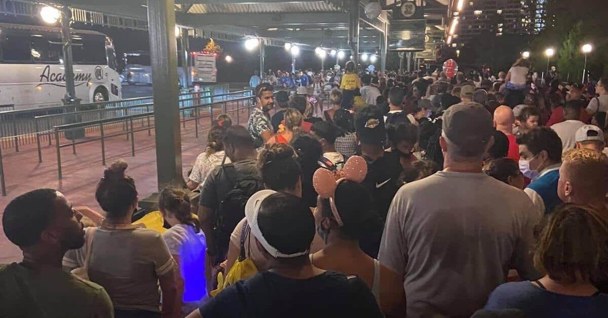 Magic Kingdom crowds