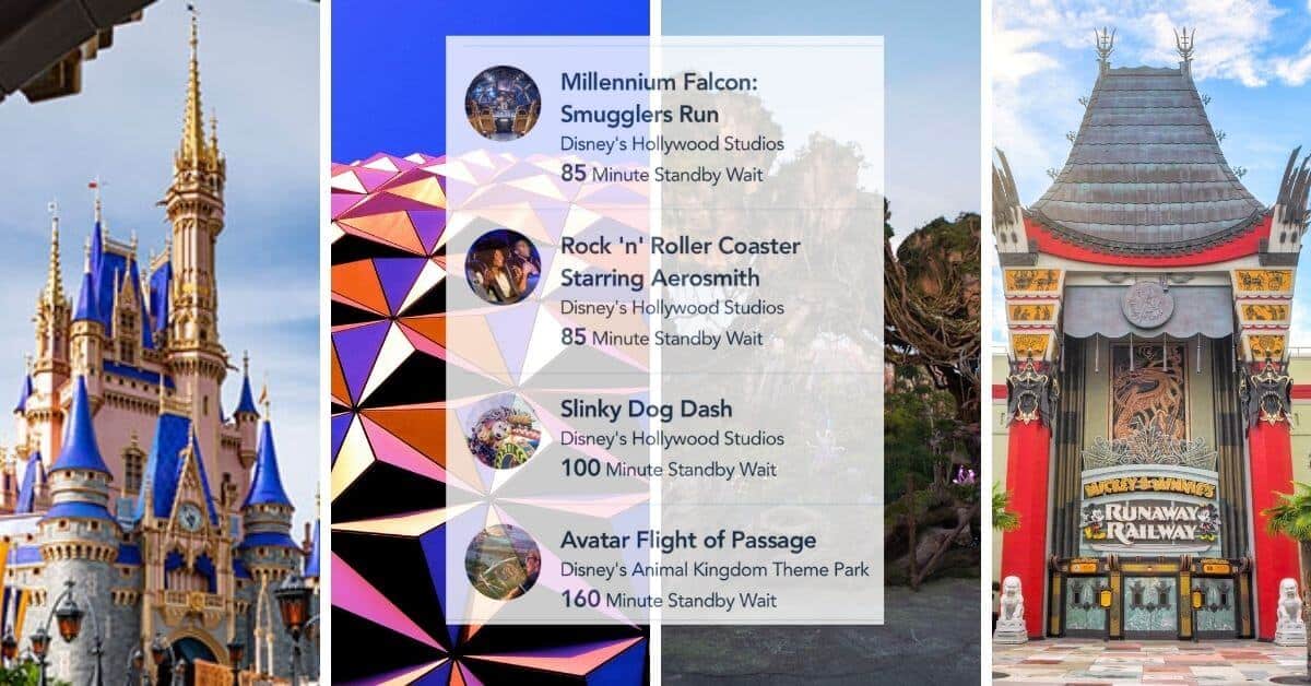 disney world wait times