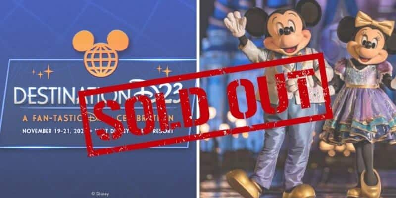destination d23 sold out