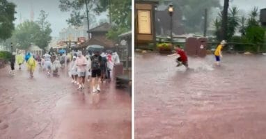 magic kingdom flooding