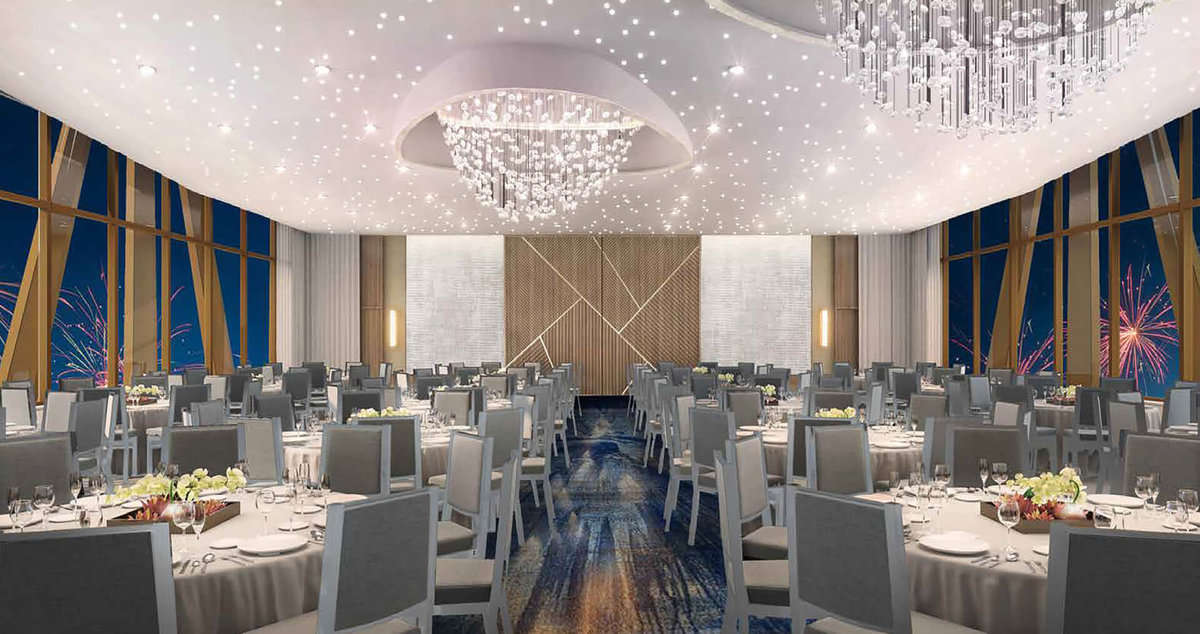 Vue event space