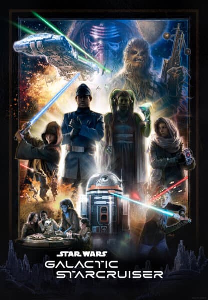 Star Wars: Galactic Cruiser Poster