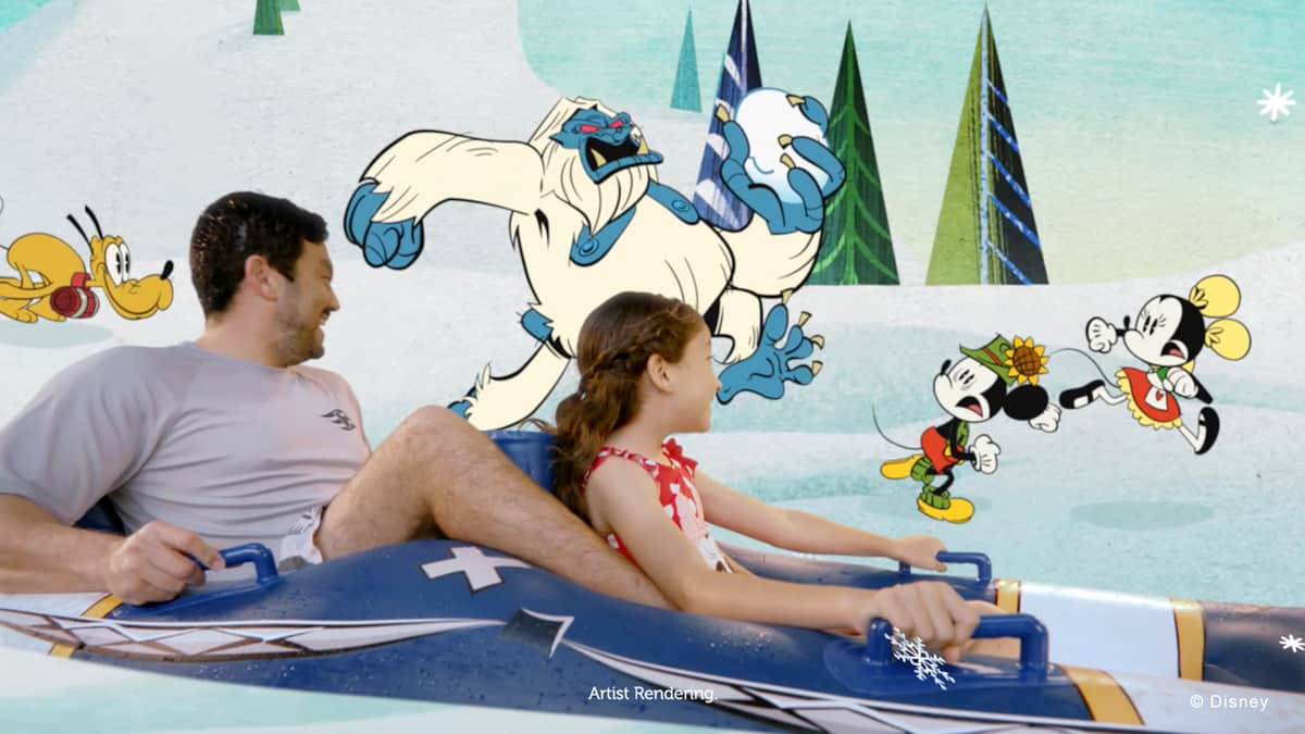 AquaMouse on the Disney Wish