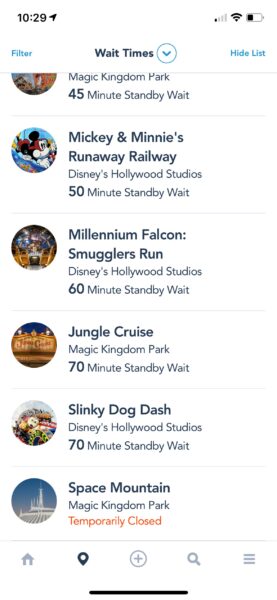 wait times