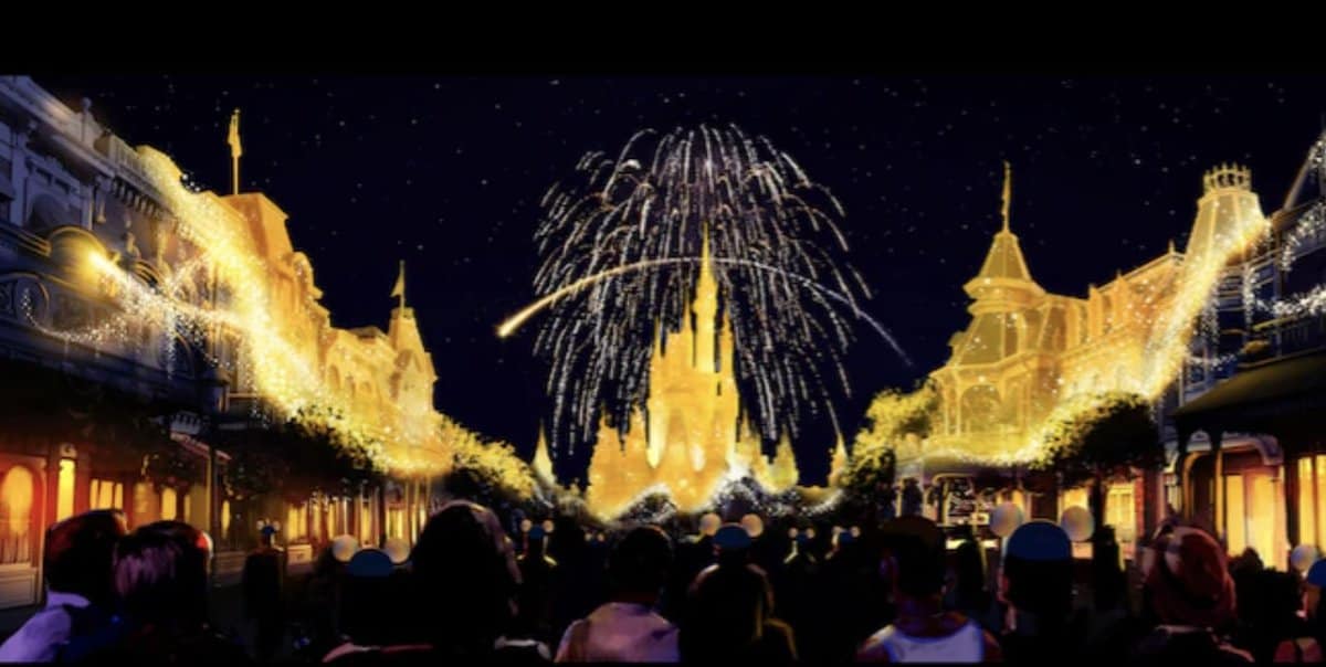 Main Street USA 50th anniversary nighttime show