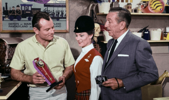Walt and others in Behind the Attraction
