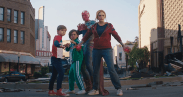 Billy, Tommy, Wanda, Vision - WandaVision