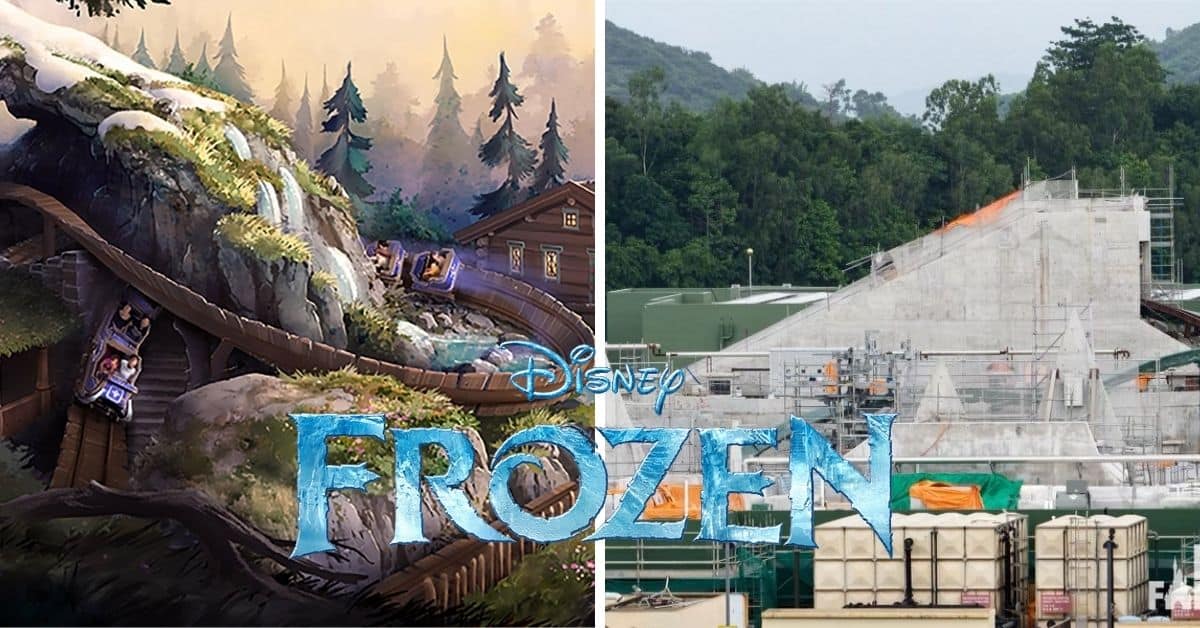 oakens roller coaster frozen land