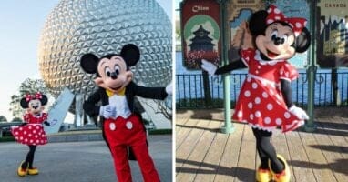 disney world epcot characters