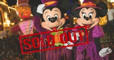 disney boo bash selling out