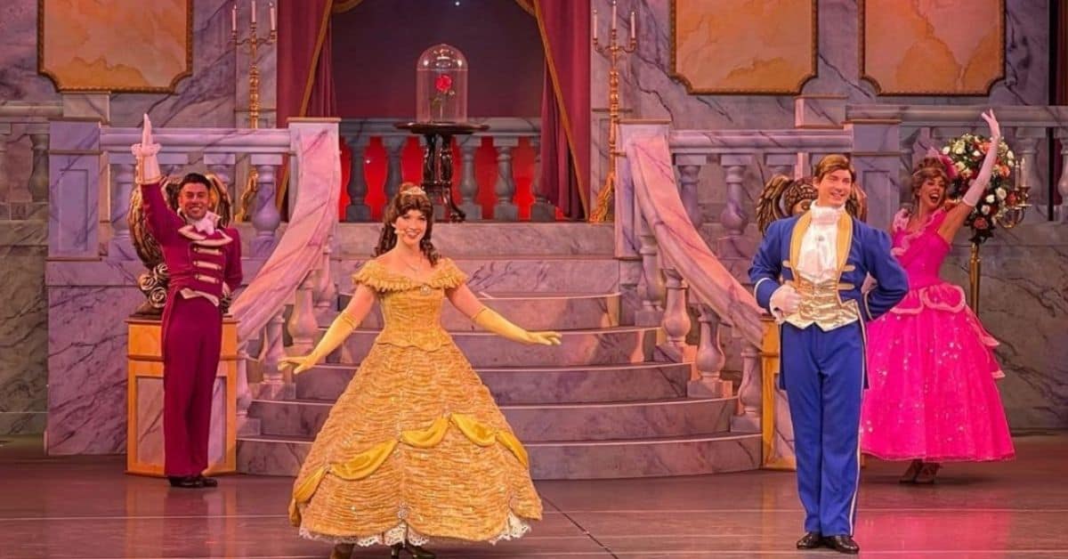 beauty and the beast live on stage